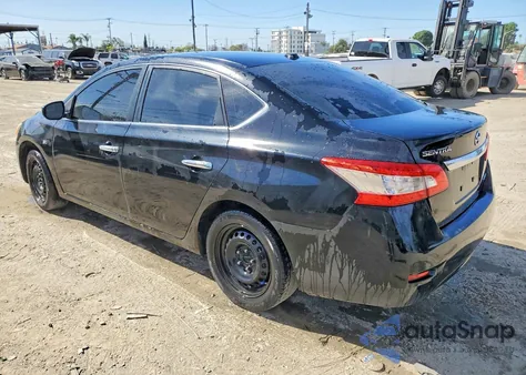 2013 Nissan Sentra S z USA, uszkodzony, nr VIN 1N4AB7AP3DN902451